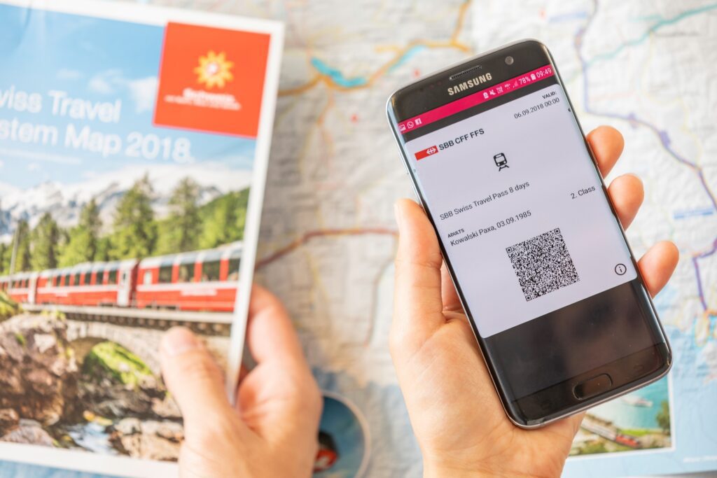 swiss travel pass miniatura